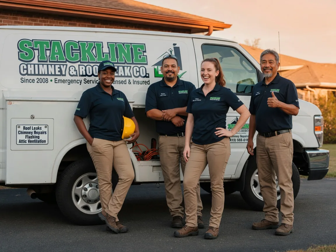 Chimney flashing repair company in Richfield, OH